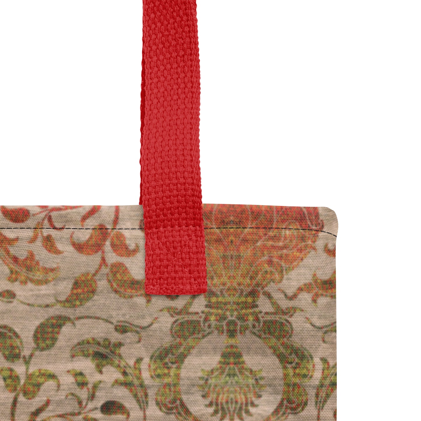 All Over Print tote bag - Reincarnation (Khaki Ruby)