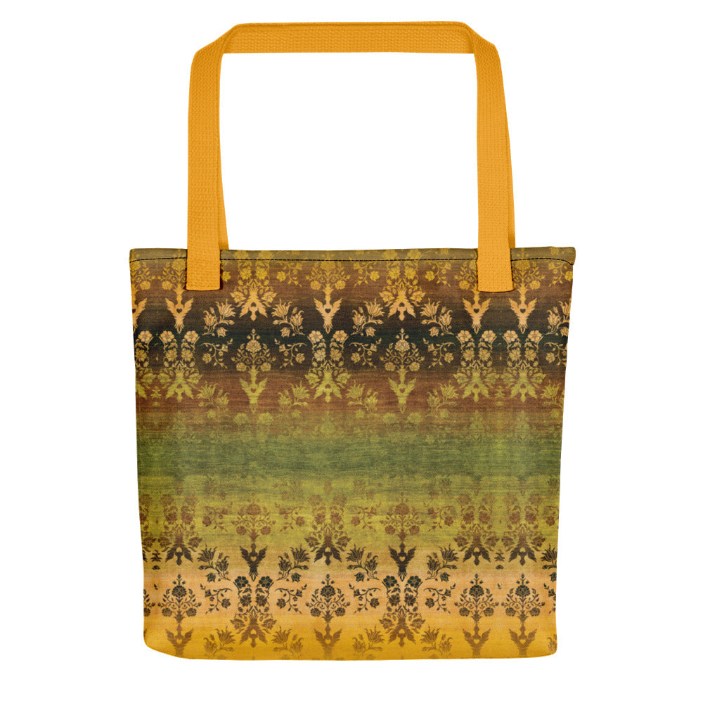 All Over Print tote bag - Sparrow's garden (earth version)