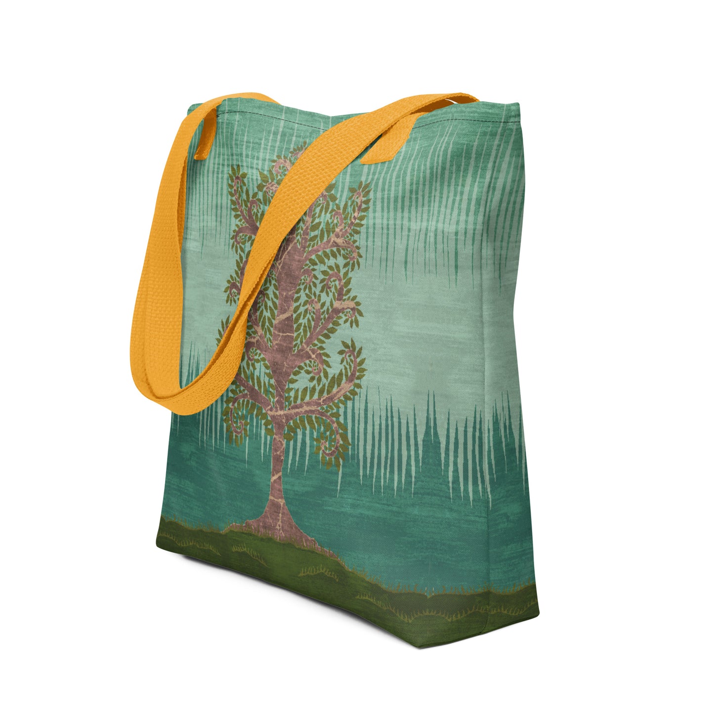 All Over Print tote bag - Ashen Tree (Summer version)