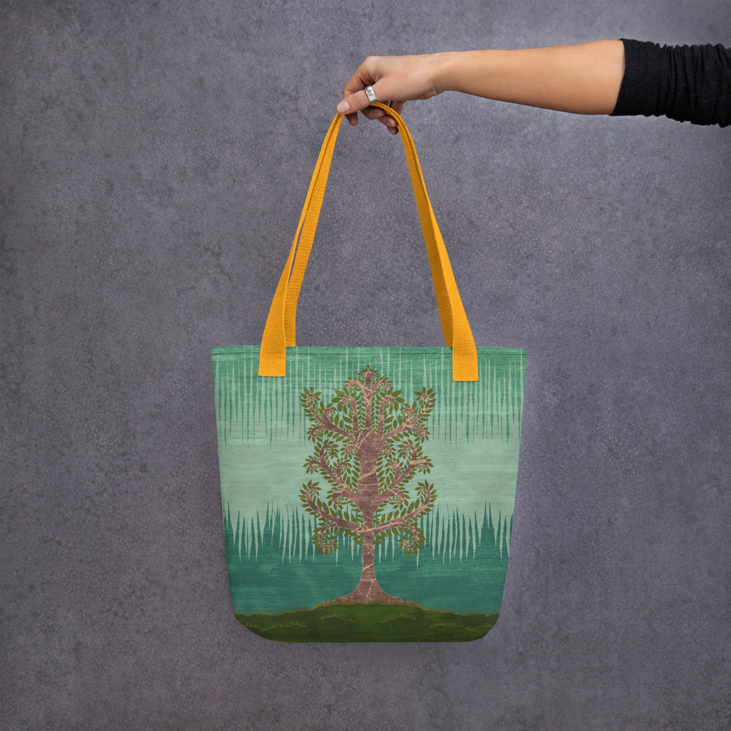 All Over Print tote bag - Ashen Tree (Summer version)