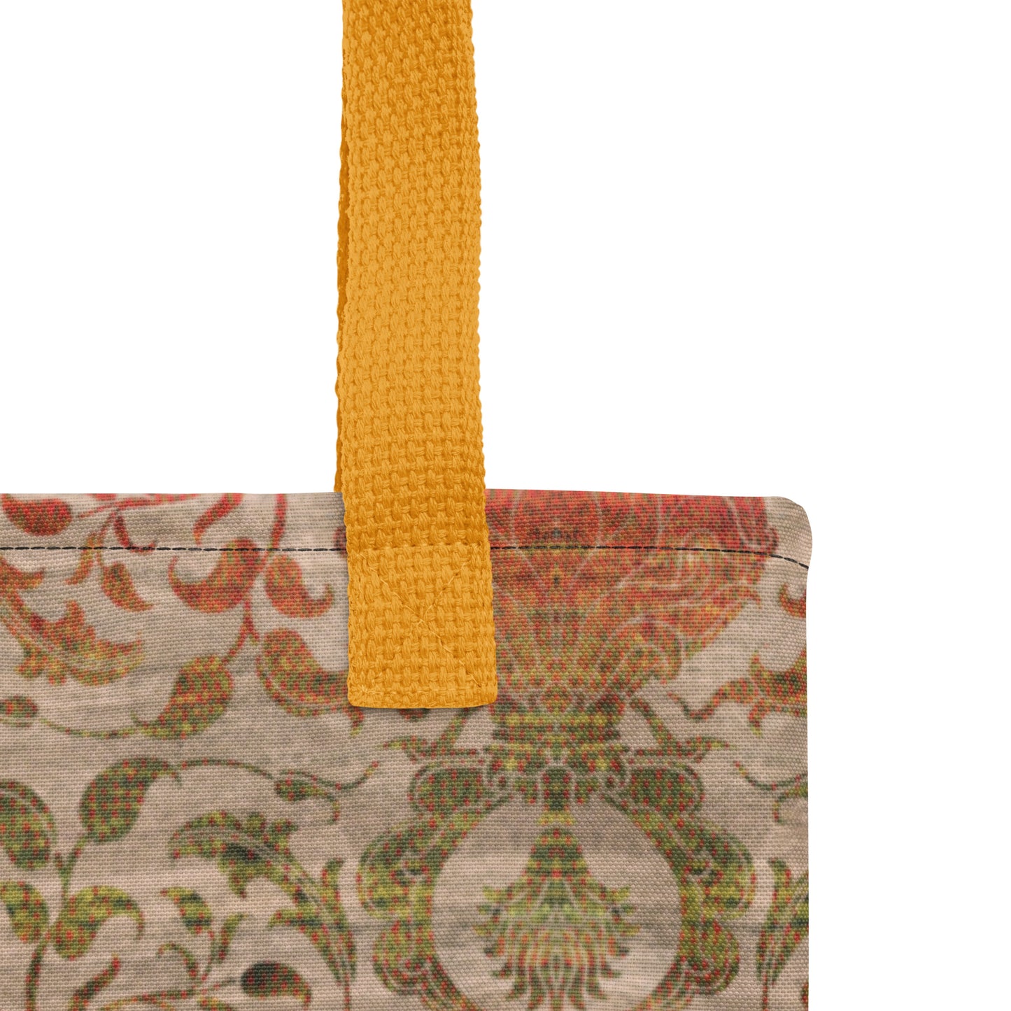 All Over Print tote bag - Reincarnation (Khaki Ruby)